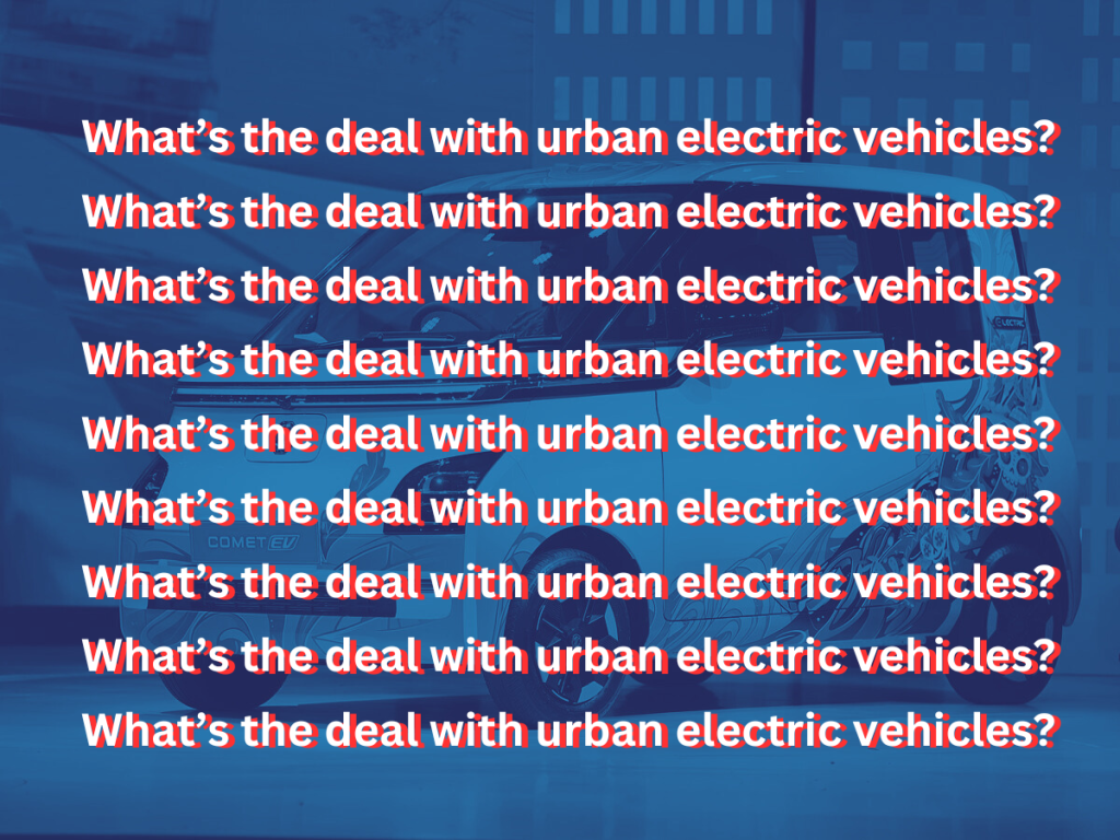 What’s the deal with urban electric vehicles?